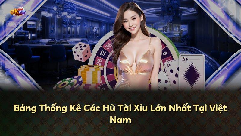 Bảng Thống Kê Các Hũ Tài Xỉu Lớn Nhất Tại Việt Nam
